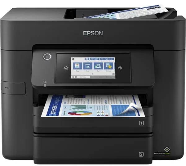 Epson WorkForce Pro WF-4830DTWF 一体式喷墨多功能打印机,带传真 - 彩色 - 墨水