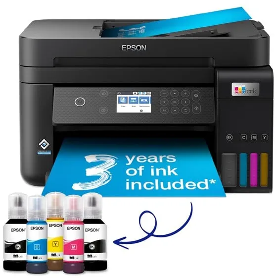 Epson EcoTank ET-3850 多功能一体式打印机 - 彩色 - 喷墨