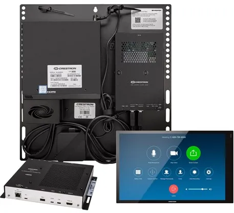Crestron Electronics Crestron Flex UC-CX100-Z-WM - 适用于 Zoom Rooms - 视频会议套装